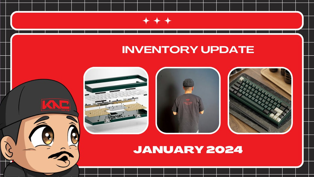 Inventory & Store Update - January 2024 - KNC Keys LLC