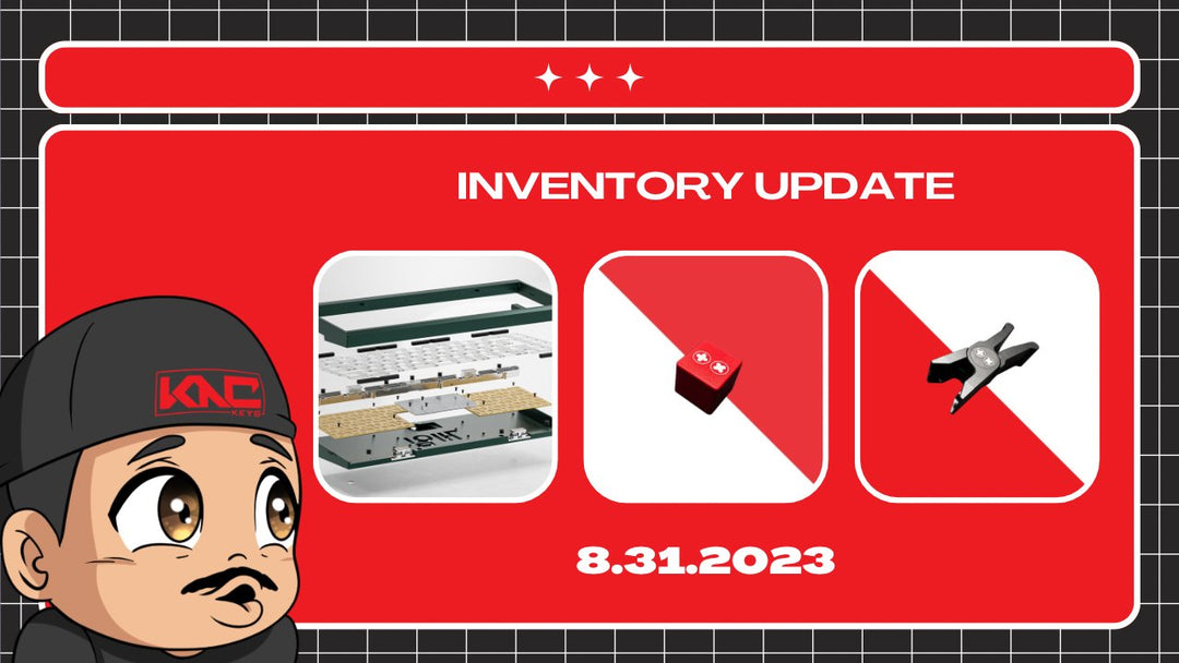 Inventory Update - 8.31.2023 - KNC Keys LLC