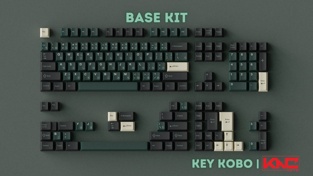 [GB] Key Kobo Nori Keycap Set - Keycaps - KNC Keys LLC