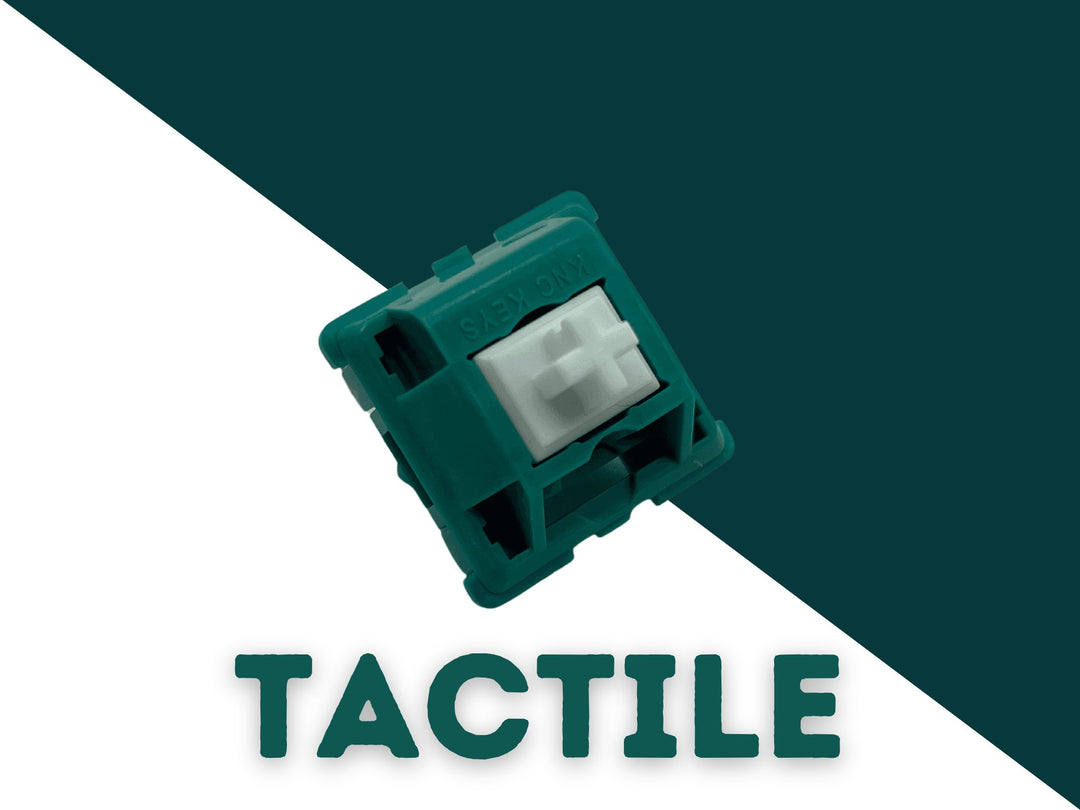 KNC Keys Green Jacket Tactile Switches