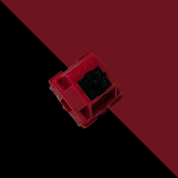 KNC Keys Red Jacket V1 Redux Linear Switches - Linear Switch - KNC Keys LLC