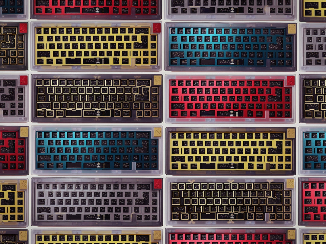 Wall of Loki65 Keyboards